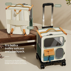 Discover the Ultimate Pet Companion: Large Capacity Pet Backpack Carrier