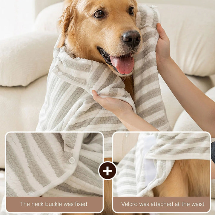 Why Your Pet Deserves the Best: The Pet Ultra Absorbent Quick Dry Bathrobe